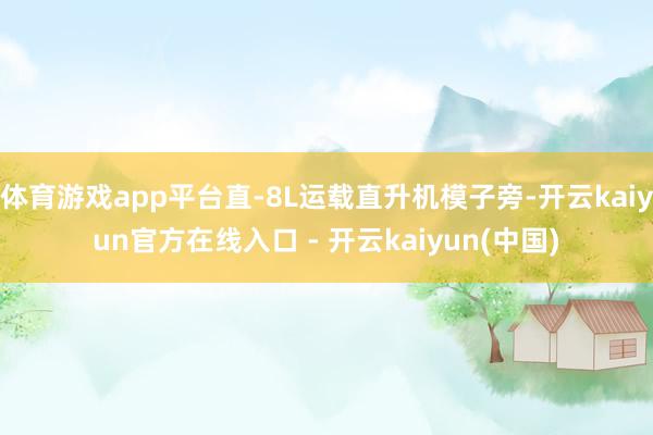 体育游戏app平台直-8L运载直升机模子旁-开云kaiyun官方在线入口 - 开云kaiyun(中国)